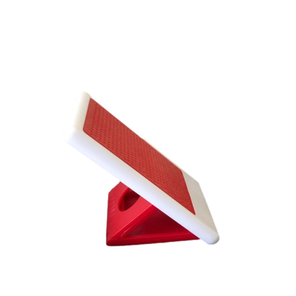 Cell Phone Stand Folds Flat When Not in Use